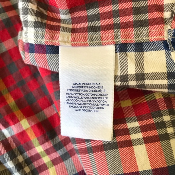 POLO RALPH LAUREN BOYS’ SIZE 10-12 LS 100% COTTON BUTTON DOWN SHIRT - Picture 5 of 7